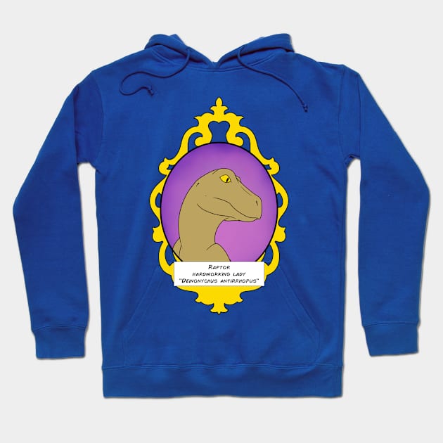 Raptor Hoodie by possumtees